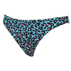 Arena Real Brief Swim Bikini Bottoms - Black/Blue