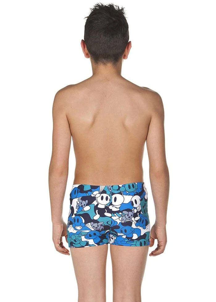 Arena Boys Camo Kun Swim Shorts Navy 6 Arena Boys Camo Kun Swim Shorts Navy - Image 6