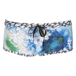 Arena Upside Down Reversible Low Waist Short - White / Multi 20 Arena Upside Down Reversible Low Waist Short - White / Multi -Swimsuit Store 001713 101 m upside down low waist short side a 005 f s 1