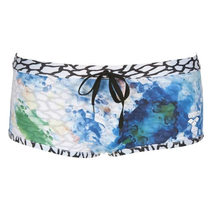 Arena Upside Down Reversible Low Waist Short - White / Multi 9 Arena Upside Down Reversible Low Waist Short - White / Multi - Image 9