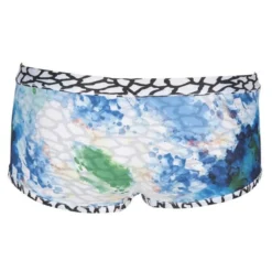 Arena Upside Down Reversible Low Waist Short - White / Multi 22 Arena Upside Down Reversible Low Waist Short - White / Multi -Swimsuit Store 001713 101 m upside down low waist short side a 006 b s 1