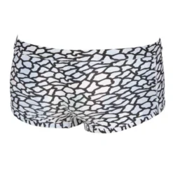 Arena Upside Down Reversible Low Waist Short - White / Multi 19 Arena Upside Down Reversible Low Waist Short - White / Multi -Swimsuit Store 001713 101 m upside down low waist short side b 004 br s 1