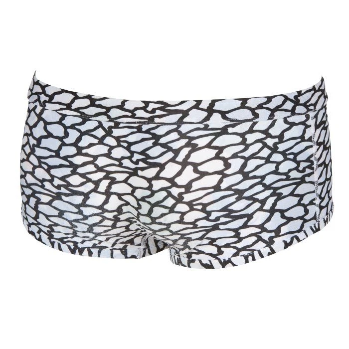 Arena Upside Down Reversible Low Waist Short - White / Multi 8 Arena Upside Down Reversible Low Waist Short - White / Multi - Image 8