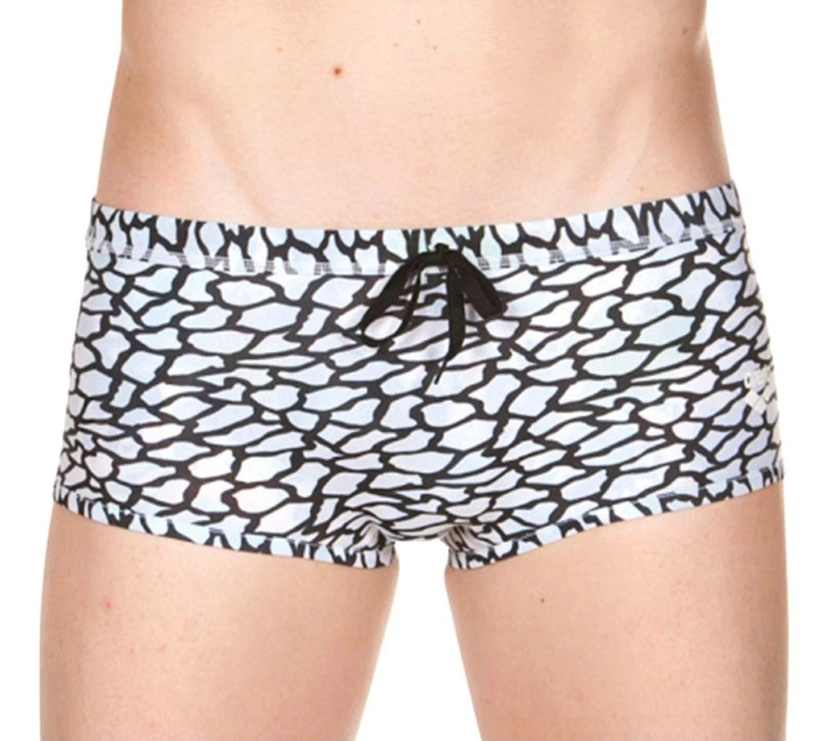 Arena Upside Down Reversible Low Waist Short - White / Multi 4 Arena Upside Down Reversible Low Waist Short - White / Multi - Image 4