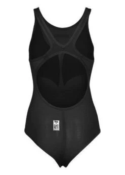 Arena Women's Carbon Duo Top - Black -Swimsuit Store 002757 050 w pwskin carbon duo top 006 b s