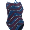 Uglies Revibe Girl's Americana Print Tie Back Swimsuit