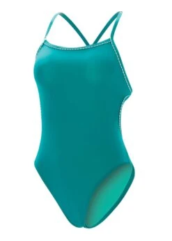 Uglies Solid Tie Back Swimsuit - Jade