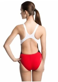 Mad Wave Girls Solution Swimsuit - Red / Black -Swimsuit Store 10017957 2 1