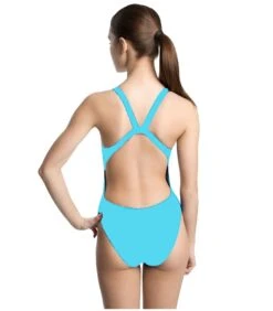 Mad Wave Girls Lada Swimsuit - Light Blue