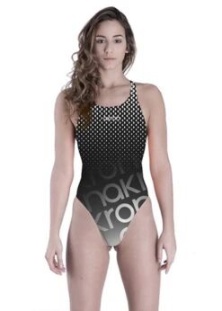 Akron Girl's Stany Swimsuit - Black