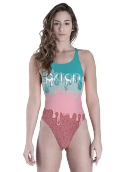 Akron Girl's Paint 2 Swimsuit - Multi