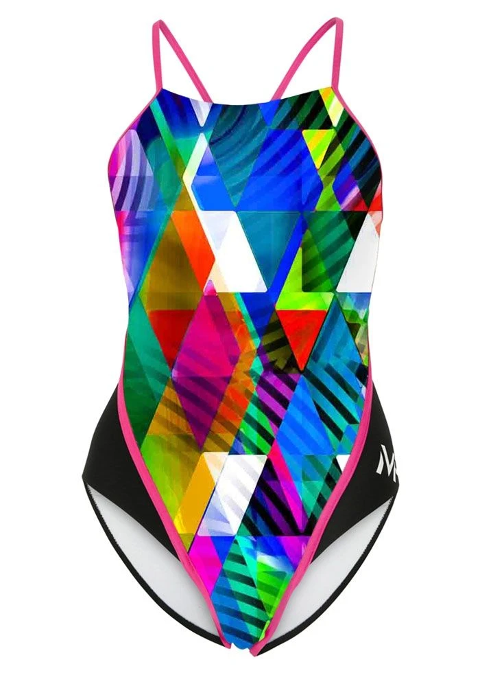 MP Michael Phelps Girls Zuglo Racerback Swimsuit 3 MP Michael Phelps Girls Zuglo Racerback Swimsuit - Image 3