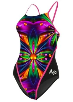 MP Michael Phelps Girls Zita Racerback Swimsuit