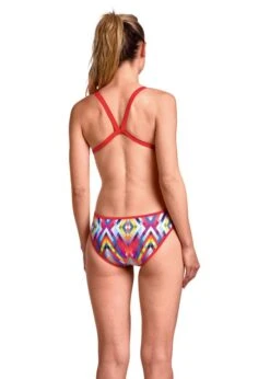Aquafeel Girls Rainbow Diamonds V-Back Swimsuit -Swimsuit Store 21569 01 2766