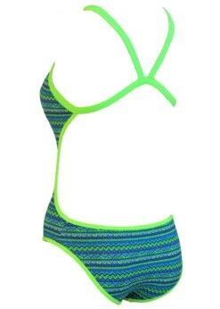 Aquafeel Girls Blue Horizon V-Back Swimsuit -Swimsuit Store 21573 01 25460 01 back 1