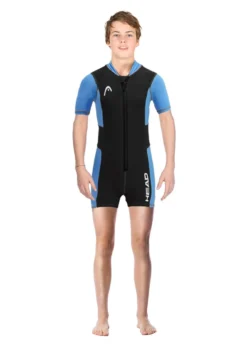 Head Junior Light Shorty Wetsuit - Black/Blue