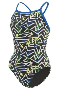 Dolfin Girls Winners Quest V-2 Back Swimsuit