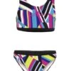Aquafeel Girl's Stripe Confusion Racerback Bikini