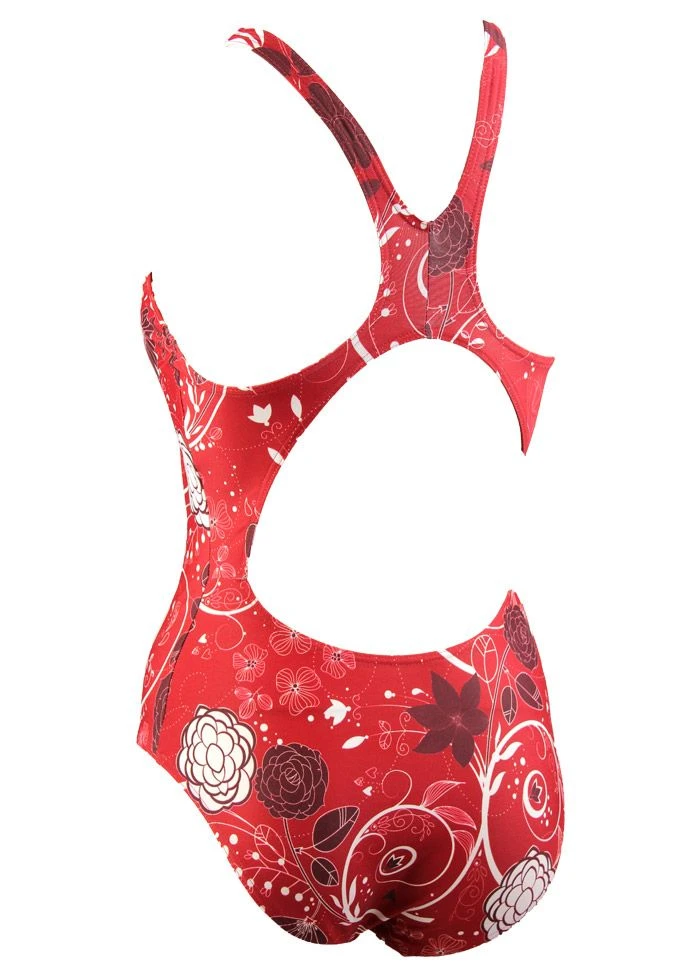 Diana Decoration Swimsuit Fuchsia - Girls 2 Diana Decoration Swimsuit Fuchsia - Girls - Image 2