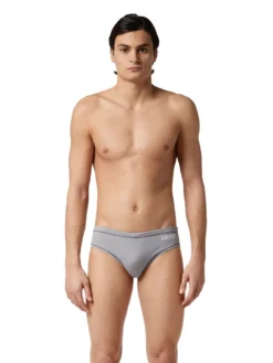 Akron Addison Evo Bicolour Brief - Grey/ Green