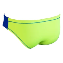 Akron Boys Addison Evo Bicolour Brief - Blue / Yellow -Swimsuit Store 444 6044 03 1