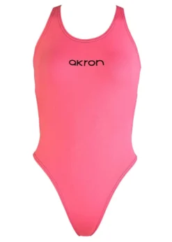 Akron Girls Babbit Evo Bicolour Swimsuit - Pink / Black -Swimsuit Store 447 3201 01
