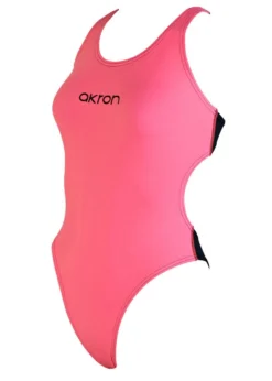 Akron Girls Babbit Evo Bicolour Swimsuit - Pink / Black -Swimsuit Store 447 3201 02