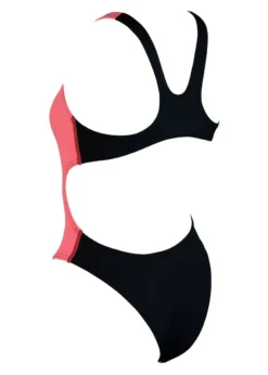 Akron Girls Babbit Evo Bicolour Swimsuit - Pink / Black -Swimsuit Store 447 3201 03