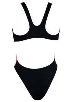 Akron Girls Babbit Evo Bicolour Swimsuit - Pink / Black -Swimsuit Store 447 3201 04