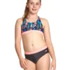 Zoggs Girls Shimmer Muscle Swim Bikini