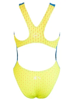 Akron Girls Babbitt 4 Colours Swimsuit - Sky Blue / Yellow -Swimsuit Store 687 fant7 04 1