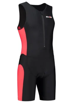Dare2Tri Men's Tri-Suit - Black / Red