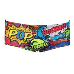 Turbo Boy's Comic Boom Super Tank Trunks - Red 8 Turbo Boy's Comic Boom Super Tank Trunks - Red -Swimsuit Store 73041517 0008 3 2