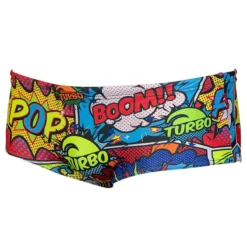 Turbo Boy's Comic Boom Super Tank Trunks - Red 10 Turbo Boy's Comic Boom Super Tank Trunks - Red -Swimsuit Store 73041517 0008 4 1