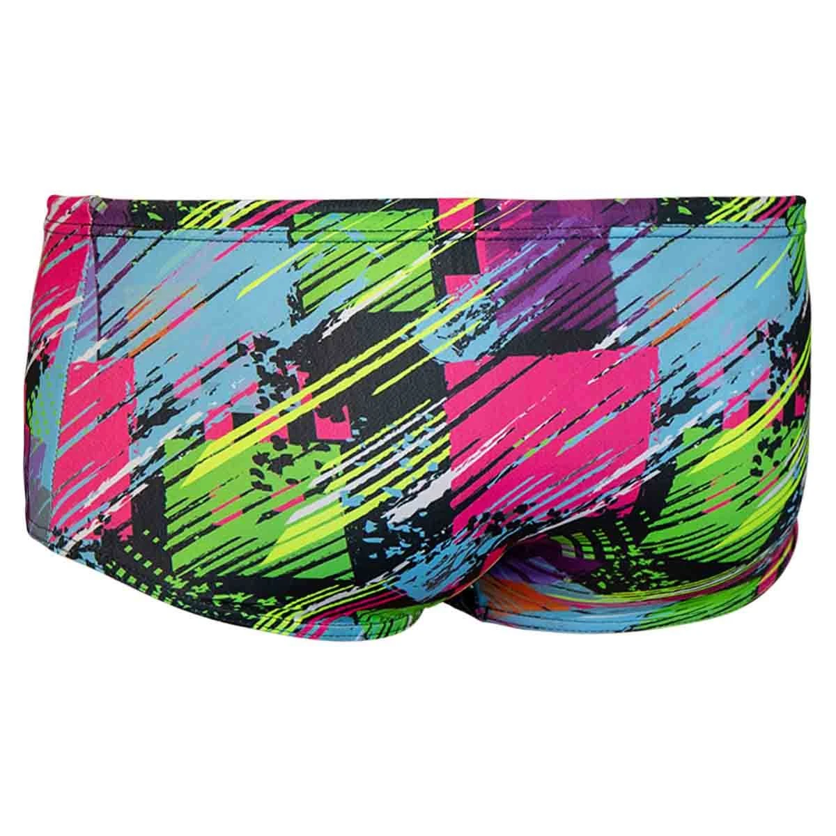 Turbo Boy's Square Flu Super Tank Trunks - Multicoloured 5 Turbo Boy's Square Flu Super Tank Trunks - Multicoloured - Image 5