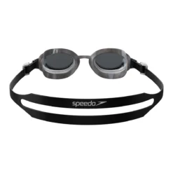 Speedo Aquapure Mirror Goggles - Black / Silver / Chrome -Swimsuit Store 8 11770c742 y2