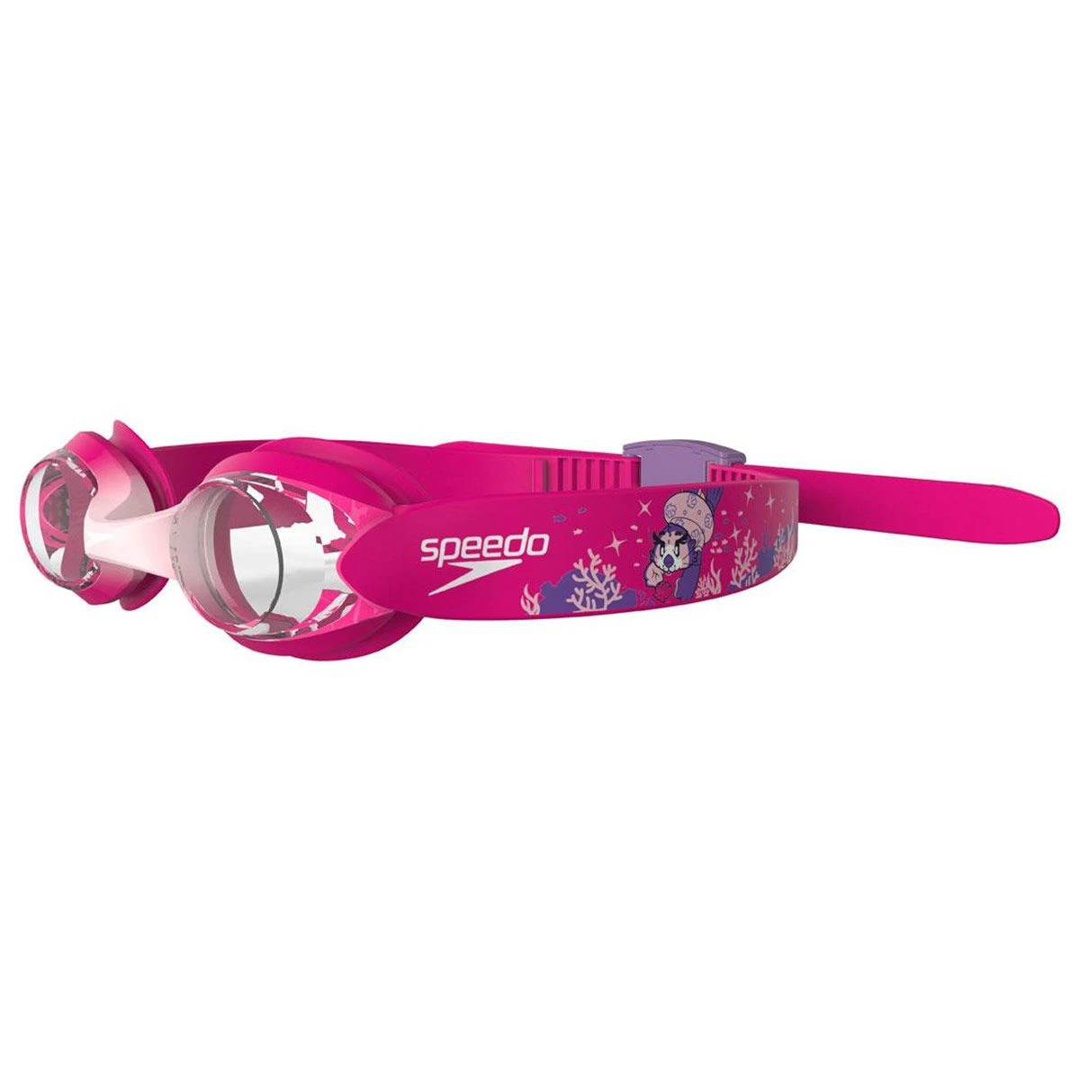 Speedo Infant Illusion Goggles - Electric Pink/Sweet Taro/Blossom 2 Speedo Infant Illusion Goggles - Electric Pink/Sweet Taro/Blossom - Image 2