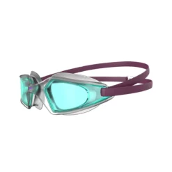 Speedo Hydropulse Junior Goggles - Deep Plum / Light Blue -Swimsuit Store 8 12270d657 c