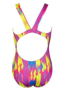 Turbo Girl's Mesh Colour Swimsuit - Pink -Swimsuit Store 8306401 0011 1 1