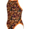 Turbo Girl's Happy Hallo Swimsuit - Orange