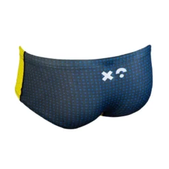 Akron Boys Alimo Trunk - Yellow / Black -Swimsuit Store 888 fant8 03 2