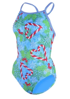 Uglies Girls Holly Jolly Swimsuit