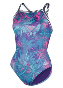 Dolfin Uglies V-2 Back Carnation Sensation Kids Swimsuit