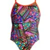 AMANZI Girls Candy Puzzle Swimsuit