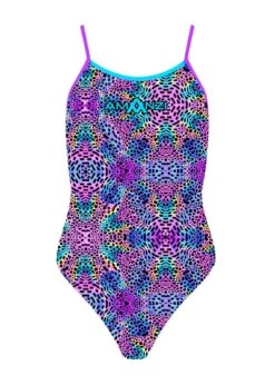 AMANZI Girl's Feline Wild Pro Back Swimsuit