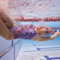 Amanzi Girl's Flutter Pro Back Swimsuit -Swimsuit Store am10301 flutter 2 1