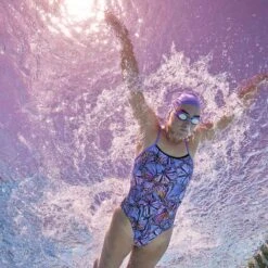 Amanzi Girl's Flutter Pro Back Swimsuit -Swimsuit Store am10301 flutter 4 1