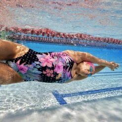 Amanzi Girl's Botanica Pro Back Swimsuit -Swimsuit Store am10307 botanica 1 1