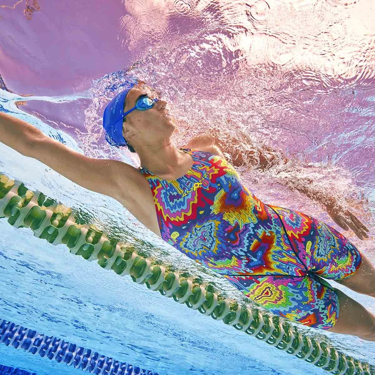 Amanzi Girl's Euphoria Kneelength Swimsuit 3 Amanzi Girl's Euphoria Kneelength Swimsuit - Image 3