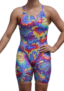 Amanzi Girl's Euphoria Kneelength Swimsuit 8 Amanzi Girl's Euphoria Kneelength Swimsuit -Swimsuit Store amanzi euphoria girls bright